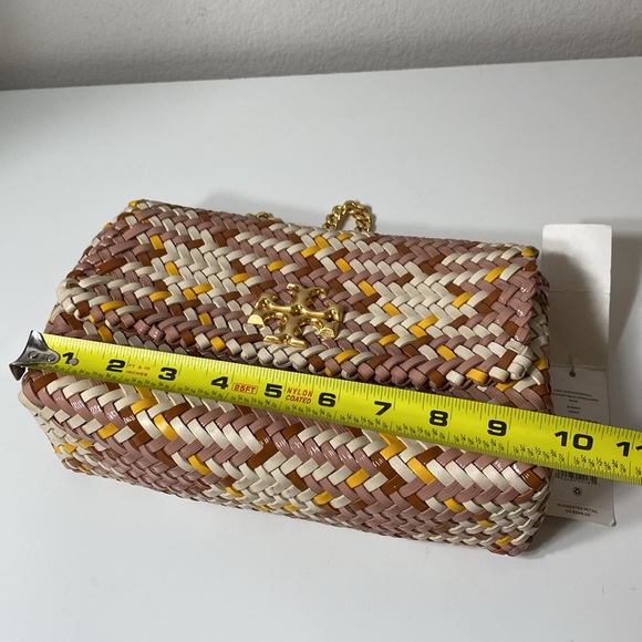 NWT Tory Burch Kira Woven Small Convertible Shoulder Bag - Picture 10 of 12